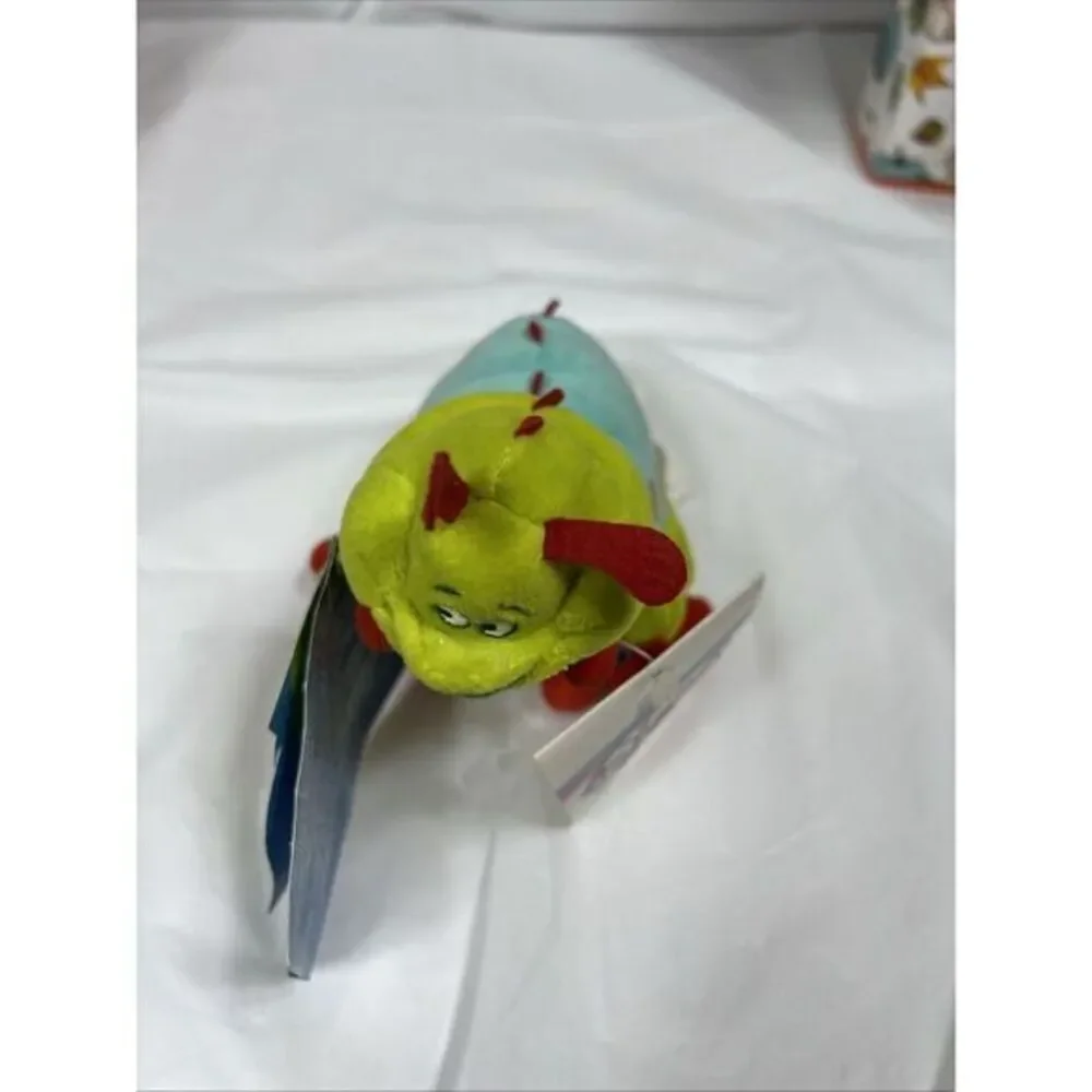 The Disney Store A‎ Bug's Life Heimlich Mini Bean Bag Beanie Plush New